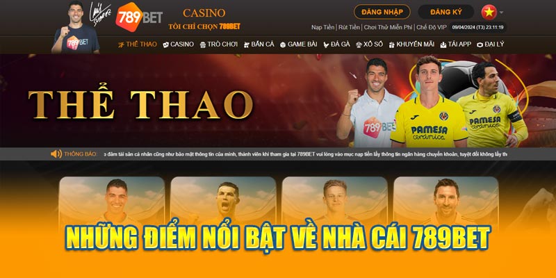 Những điểm nổi bật về nhà cái 789bet